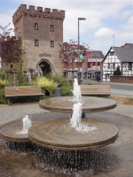Springbrunnen am Wokinghamplatz